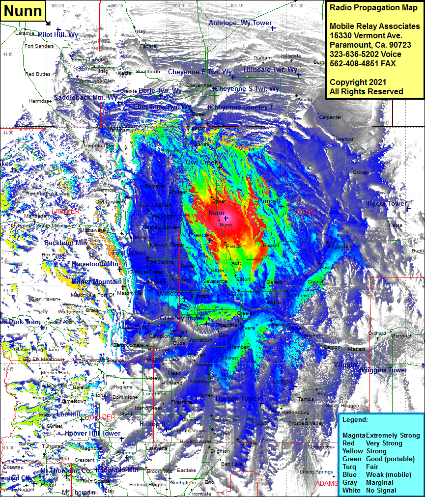 Radio Tower Site - Nunn, Nunn, Weld County, Colorado - Mra