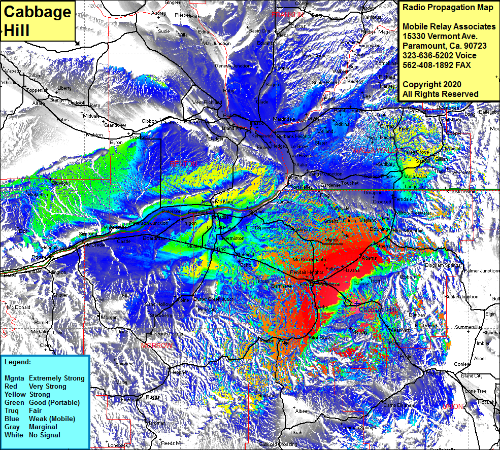 Radio Tower Site - Cabbage Hill, Pendleton, Umatilla County, Oregon - MRA