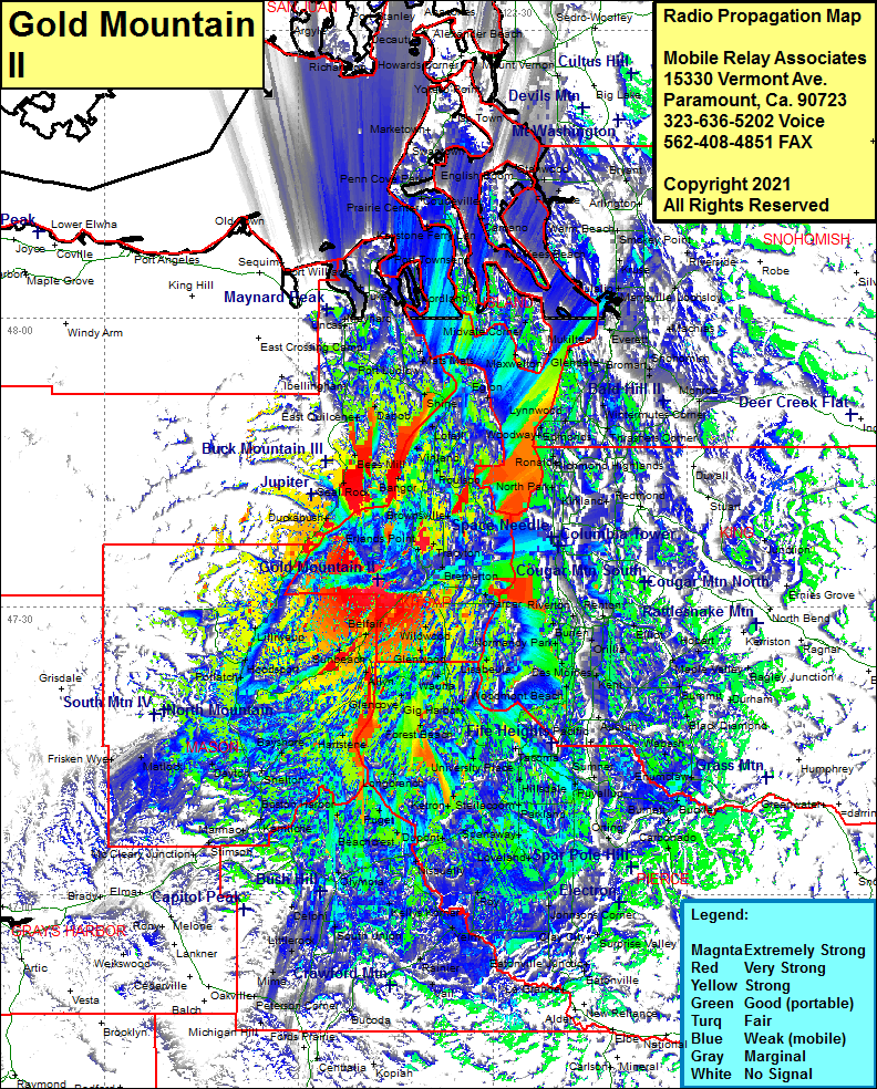 Radio Tower Site - Gold Mountain II, Gorst, Kitsap County, Washington - MRA