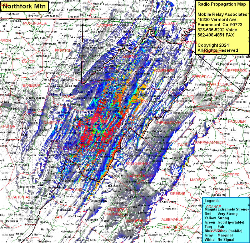 Radio Tower Site - Northfork Mtn, Seneca Rocks, Pendleton County, West Virginia