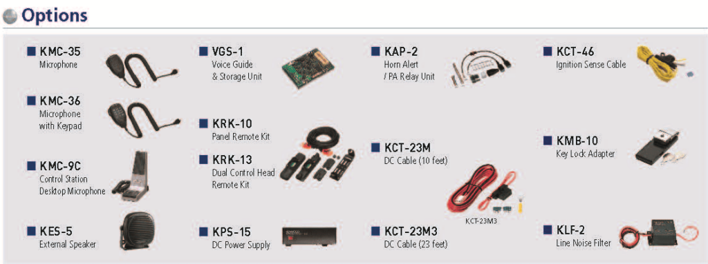 TK-5720 & 5820 Mobile Accessories