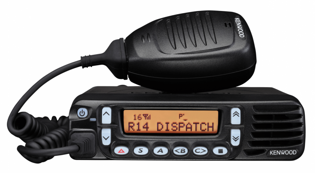 TK-7180(H) & 8180(H) Mobile Radio Front View