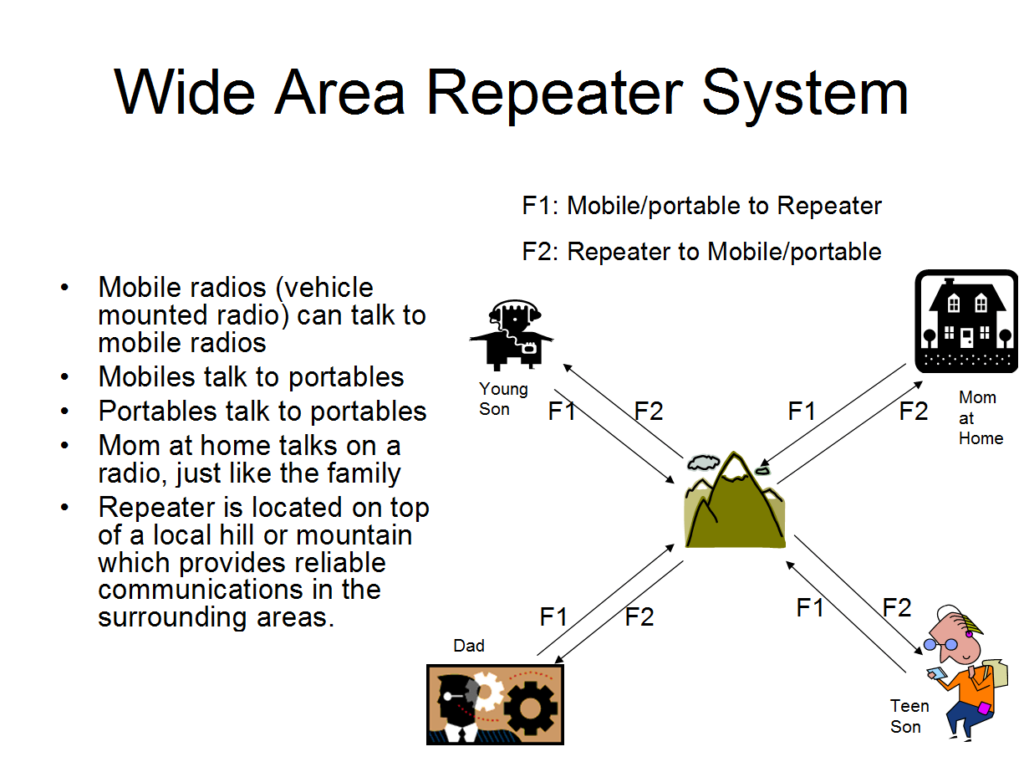 Wide Area Repeater System