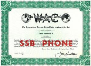 Mark Abrams WAC Award Certificate