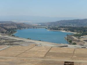 View of Castaic Lagoon, Lower Lake From the DAM