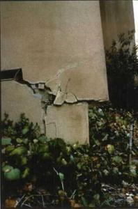 Whittier Earthquake damage