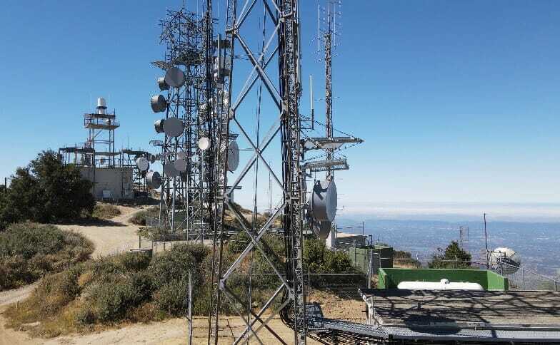 Santiago Peak Radio Towers