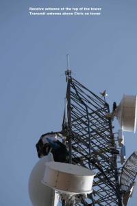 Conway antennas on tower