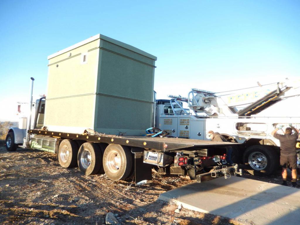 Putting the Cajon Building on the pad