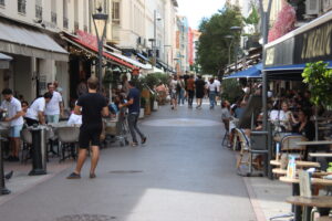 Street in Cannes, France