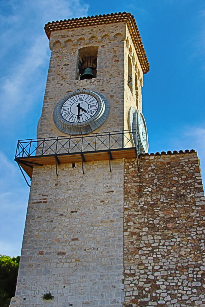 Cathedral on the hill, Cannes France. 