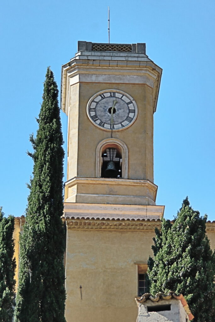 Eze Village clock France