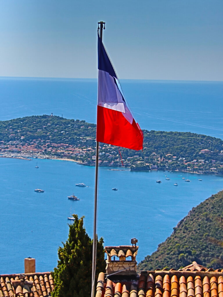 The harbor at Eze Village France