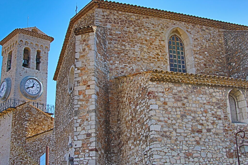 Cathedral on the Hill. Cannes France