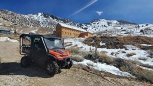 Our Honda Pioneer at Cerro Gordo Mine