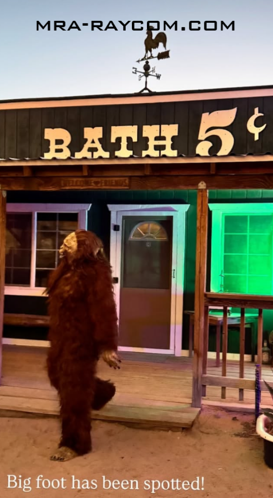 Sasquatch sighting in Lucerne Valley California. 