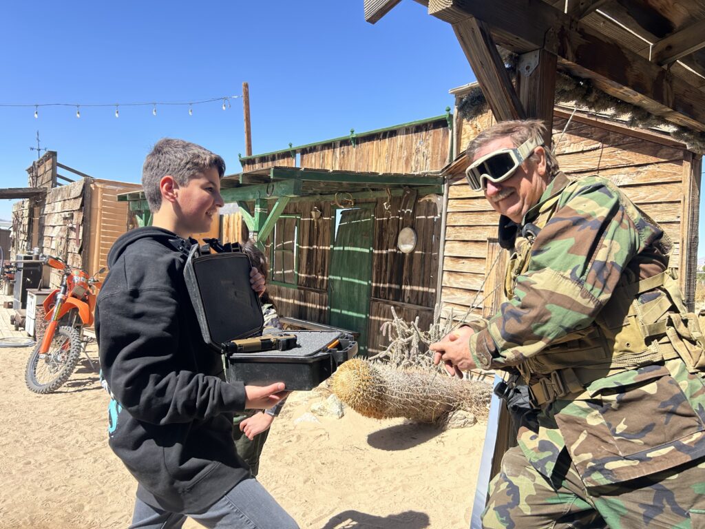 Smugglers Runs at the Lazy G ranch in Lucerne Valley California