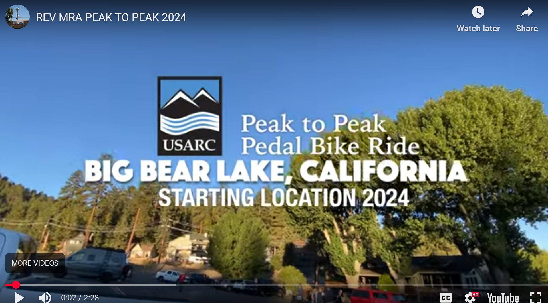 Peak to Peak Bicycle Race Big Bear