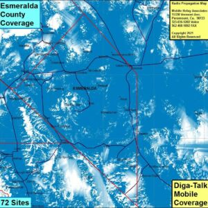 Diga-Talk Network 72 Site Mobile Coverage Esmeralda