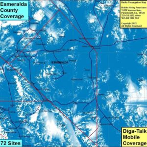 Diga-Talk Network 72 Site Mobile Coverage Esmeralda