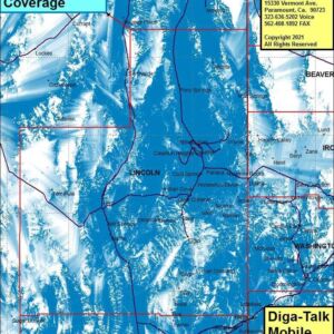 Diga-Talk Network 72 Site Mobile Coverage Lincoln