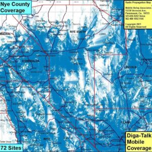Diga-Talk Network 72 Site Mobile Coverage Nye
