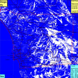 Diga-Talk Network 72 Site Mobile Coverage San Diego