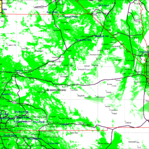 Diga-Talk Network 72 Site Portable Coverage San Bernardino County
