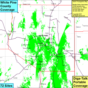 Diga-Talk Network 72 Site Portable Coverage White Pine
